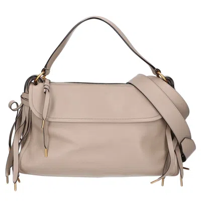 Pre-owned Bally Leather Shoulder Bag () In Sand