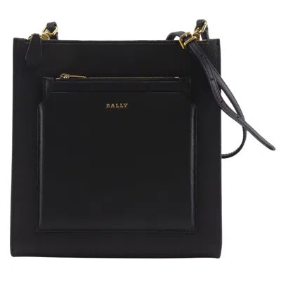 Pre-owned Bally Leather Shoulder Bag () In Black