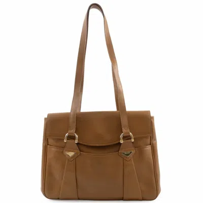 Pre-owned Bally Leather Shoulder Bag () In Brown