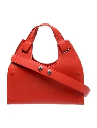 Pre-owned Bally Leather Shoulder Bag In Red