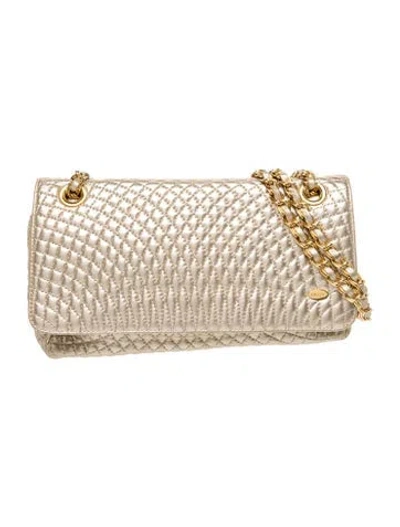 Pre-owned Bally Leather Shoulder Bag In Silver