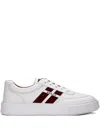 Bally Leather Sneakers In White