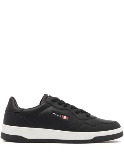 Bally Round-toe Low-top Casual Shoes In Black