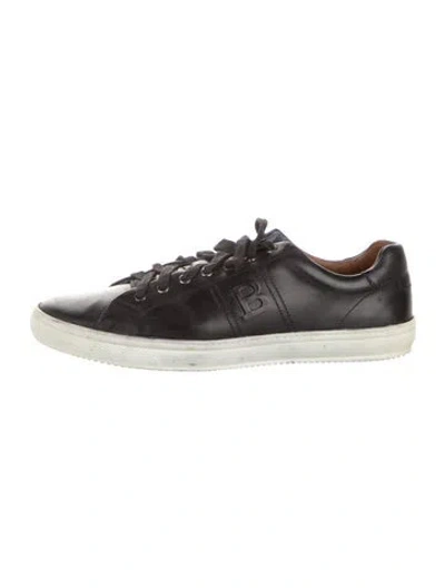Pre-owned Bally Leather Sneakers In Black