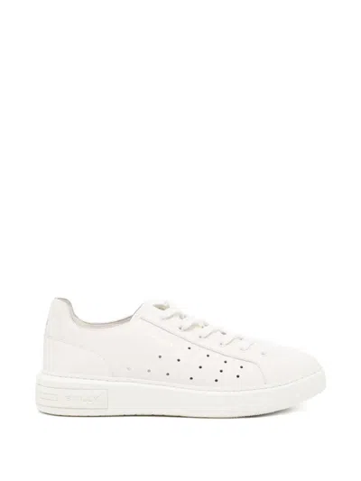 Bally Leather Sneakers In White