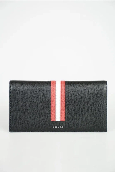 Bally Leather Taliro Wallet In Black
