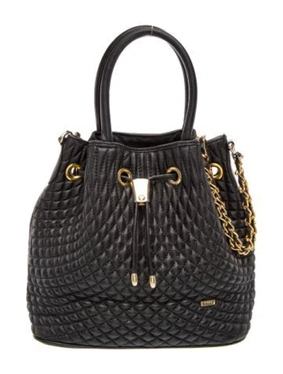 Pre-owned Bally Leather Top Handle Bag In Black