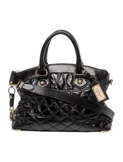 Pre-owned Bally Leather Top Handle Bag In Black