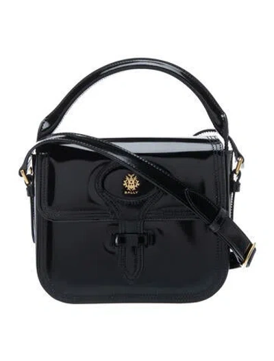 Pre-owned Bally Leather Top Handle Bag In Blue