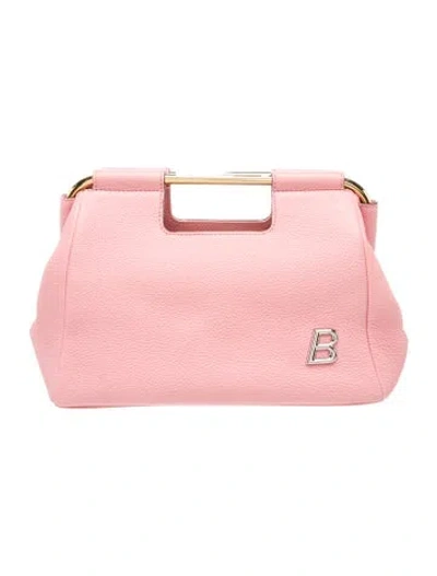 Pre-owned Bally Leather Top Handle Bag In Pink