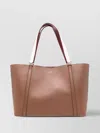 Bally Large Code Leather Tote Bag
