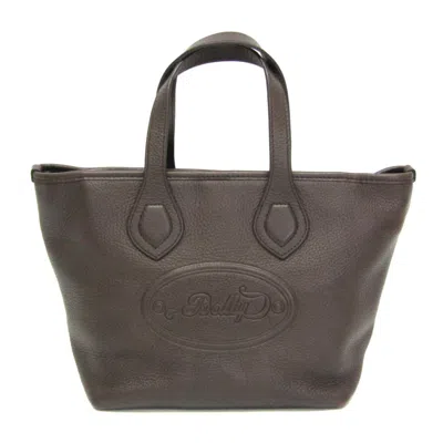 Pre-owned Bally Leather Tote Bag () In Brown