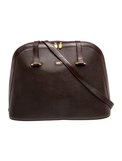 Pre-owned Bally Leather Tote In Brown