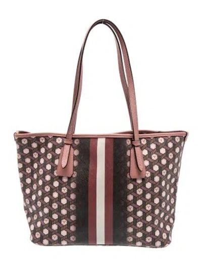 Pre-owned Bally Leather Tote In Multicolor