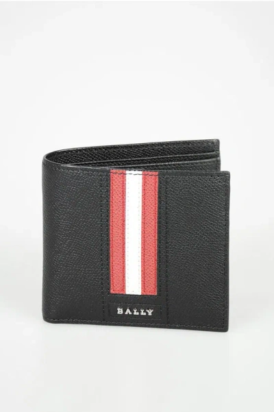 Bally Leather Trasai Wallet In Black