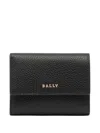 Bally Leather Wallet In Black