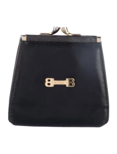 Pre-owned Bally Leather Wallet In Black