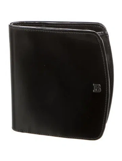 Pre-owned Bally Leather Wallet In Black