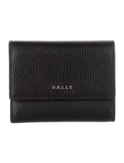 Pre-owned Bally Leather Wallet In Black