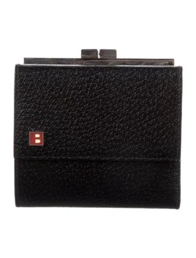 Pre-owned Bally Leather Wallet In Black