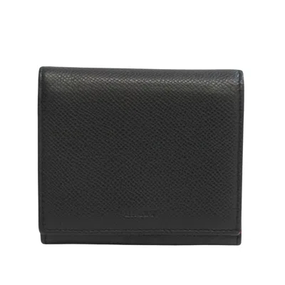Pre-owned Bally Leather Wallet () In Black