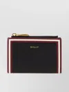 Bally Leather Wallet With Contrast Trim And Gold-tone Hardware