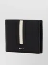 Bally Leather Wallet With Bi-fold Design And Textured Finish