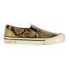 Bally Leory-p Snakeskin-effect Sneakers In Multi