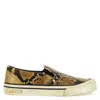BALLY BALLY LEORY-P SNAKESKIN-EFFECT SNEAKERS