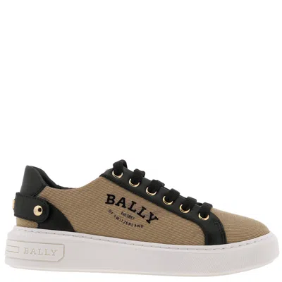 Bally Lift Synthetic Canvas Low-top Sneakers, Brand Size 35 ( Us Size 4.5 ) In Brown