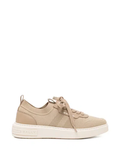 Bally Lift Trainers In Nude