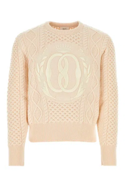 BALLY LIGHT PINK WOOL SWEATER