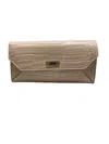 Bally Linney Suzy Women's 6227770 Skin Continental Wallet In Beige