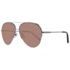 Bally Lly Unisex Sunglasses In Beige