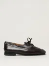 Bally Round Toe Slip-on Moccasins With Tonal Logo Detail In Black