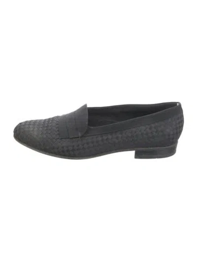 Pre-owned Bally Loafers In Black