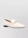 Bally Loafers With Gold-tone Hardware And Stacked Heel