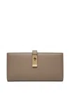Bally Lock Me Bi-fold Leather Wallet In Brown