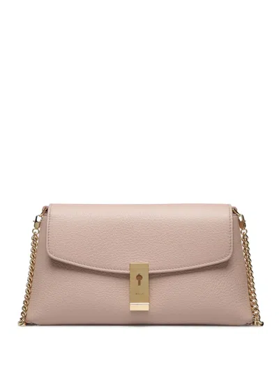 Bally Lock Me Mini Bag In Pink