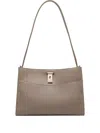 Bally Lock Me Shoulder Bag In Neutrals