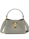 Bally Lock Me Tote Bag In Gray