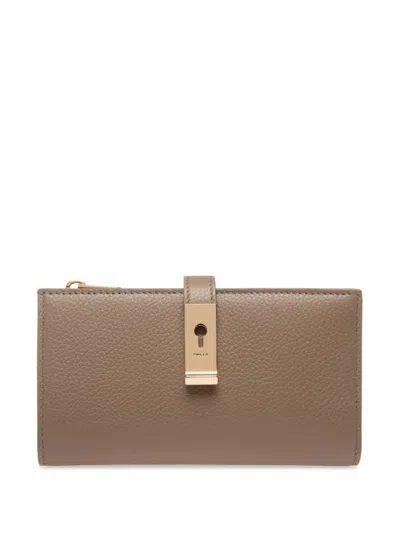 Bally Lock Me Wallet In Brown