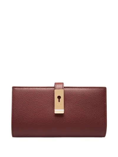 Bally Lock Me Wallet In Brown