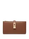 Bally Lock Me Wallet In Brown