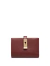 Bally Lock Me Wallet In Red