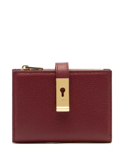 Bally Lock Me Wallet In White