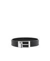 Bally Logo Adjustable Belt In Black