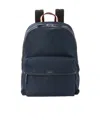 Bally Logo Backpack In Black