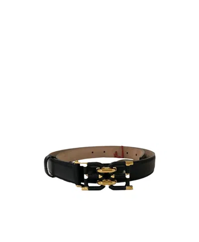 Bally Logo Belt In Black
