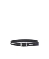 Bally Logo Belt In Black